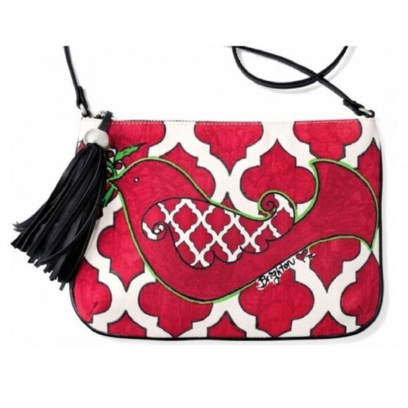 Brighton Love Dove Crossbody Holiday Purse
